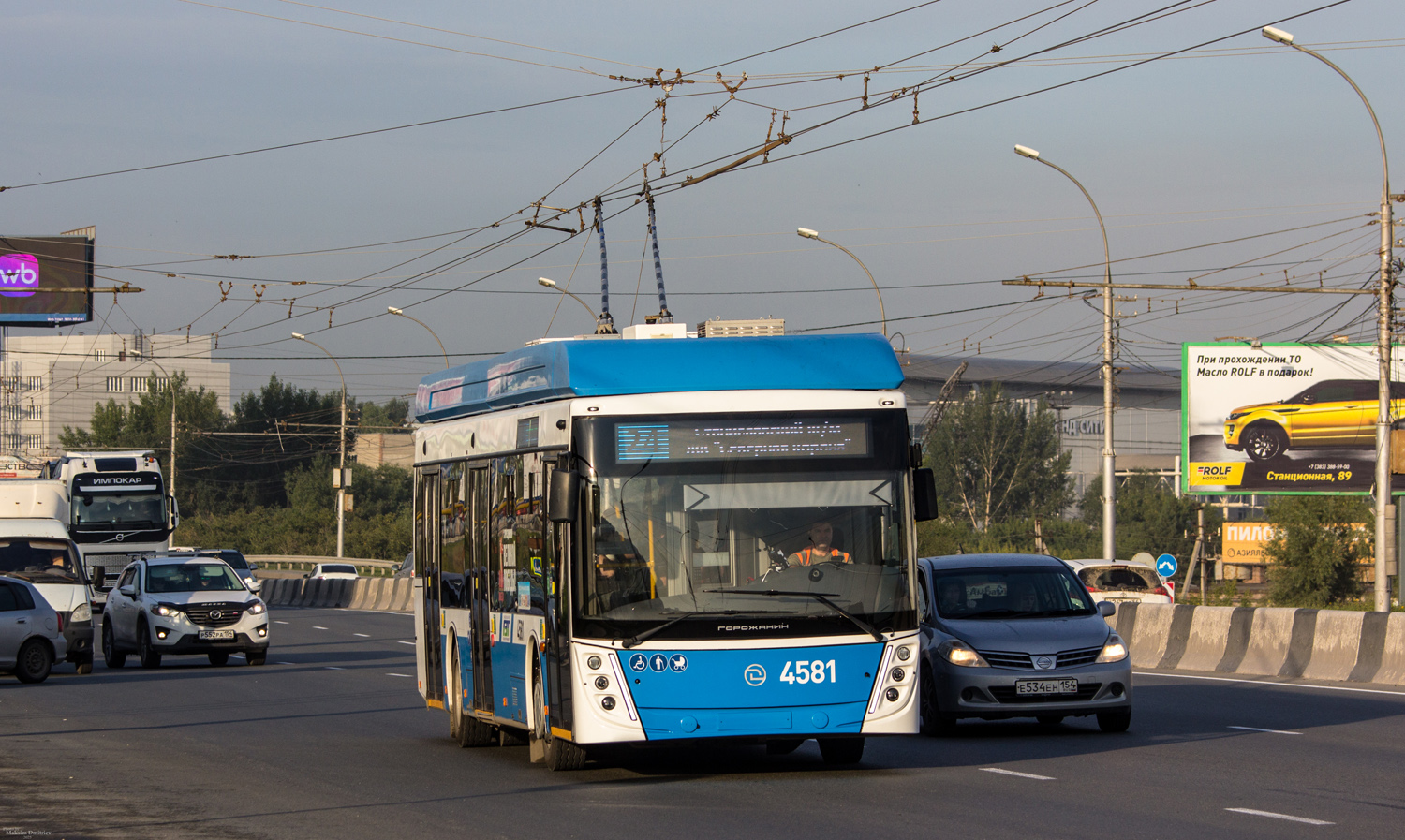 Новосибирск, УТТЗ-6241.01 «Горожанин» № 4581