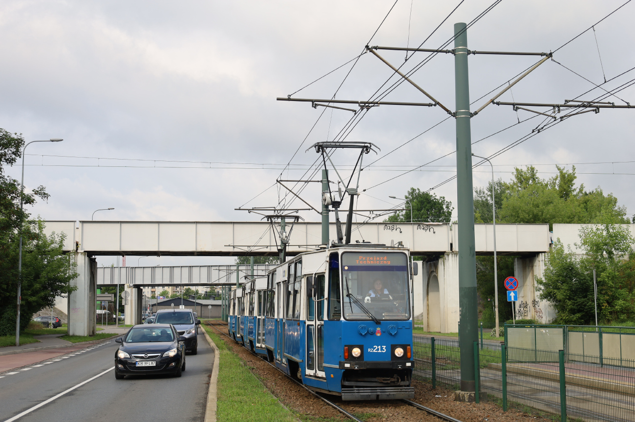 Краков, Konstal 105Na № RZ213