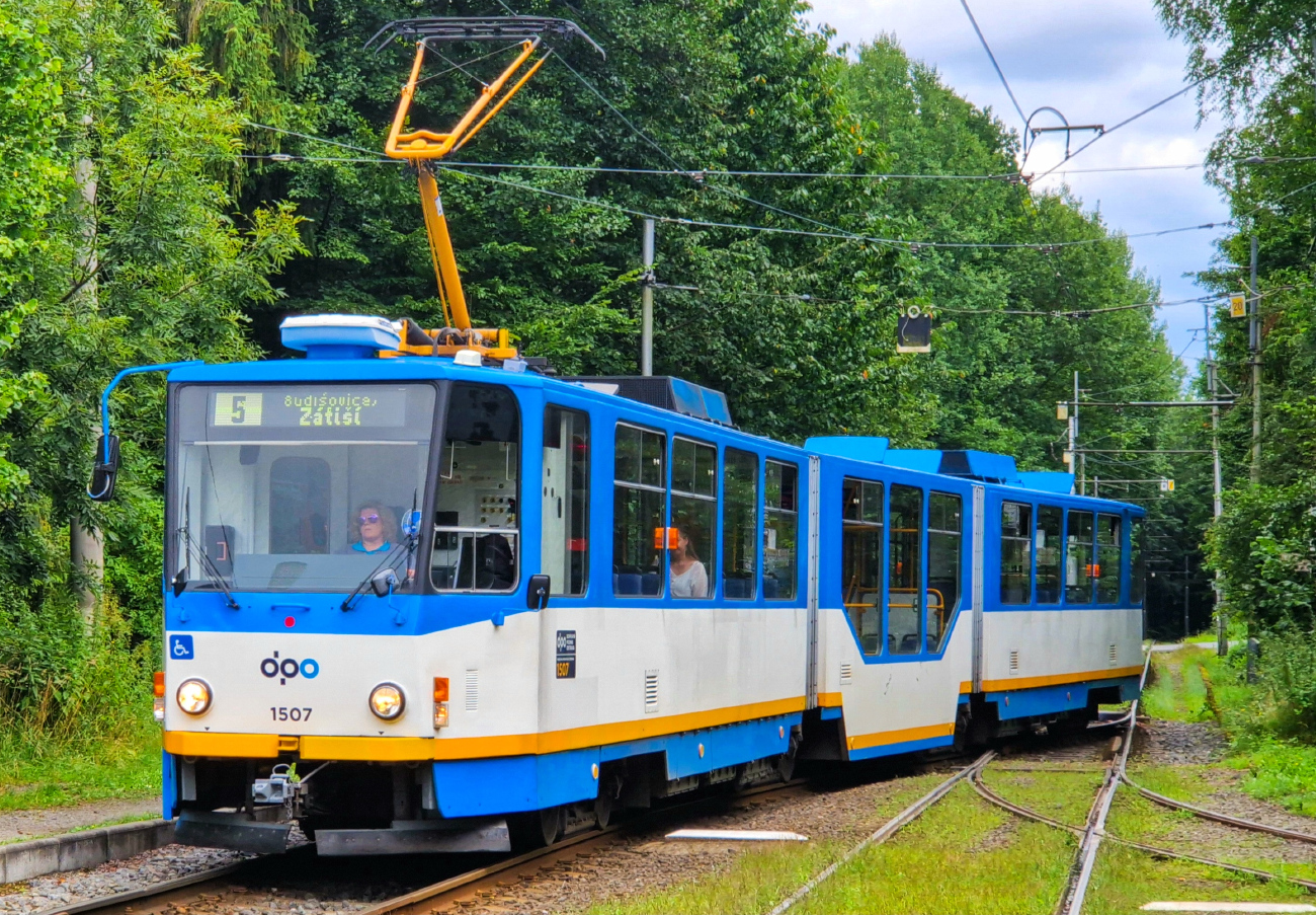 Острава, Tatra KT8D5R.N1 № 1507; Острава — Линия 5 -Vřesinská — Zátiší