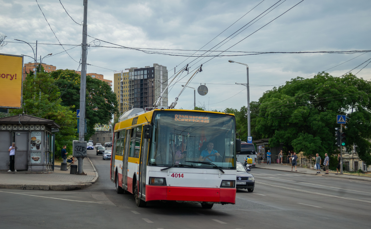 Одесса, Škoda 21Tr КВП ОД № 4014