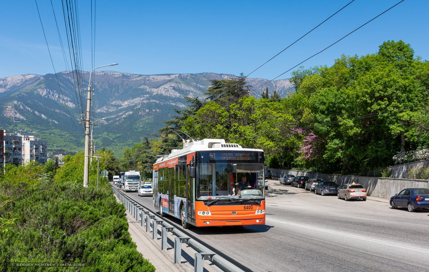 Крымский троллейбус, Богдан Т70115 № 6400