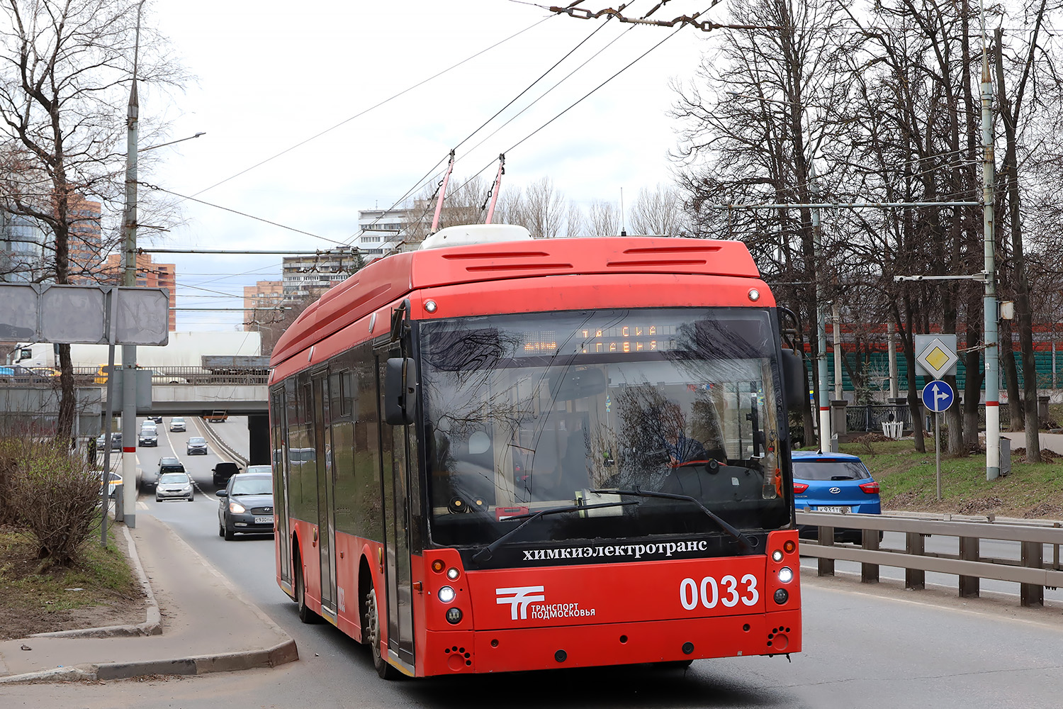 Химки, Тролза-5265.08 «Мегаполис» № 0033