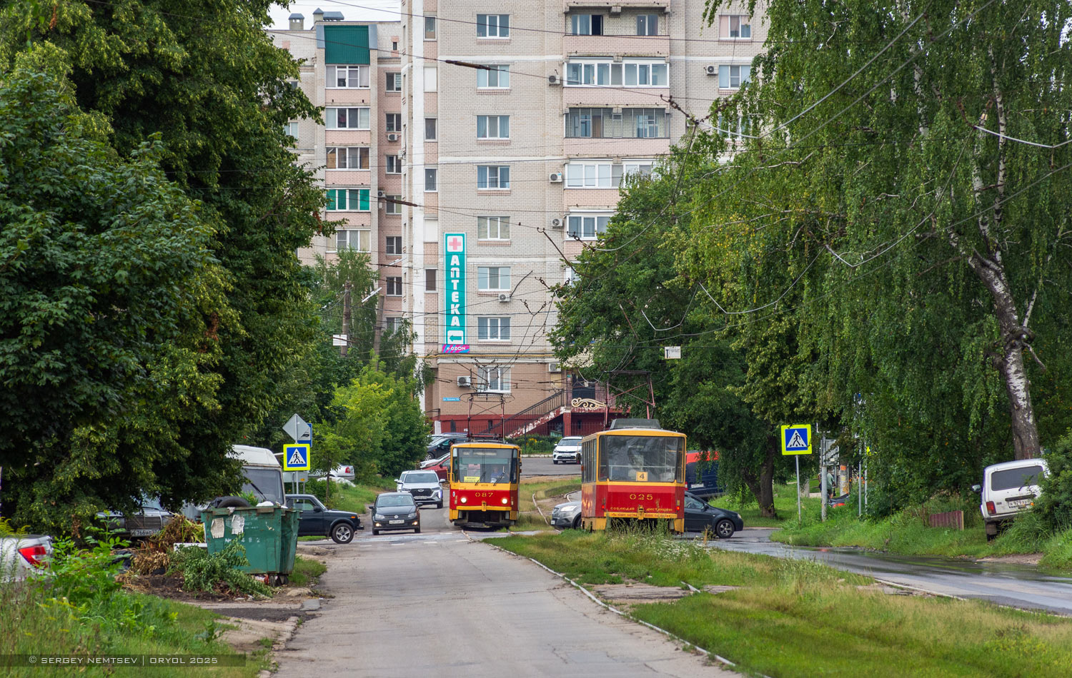 Oryol — Tram lines