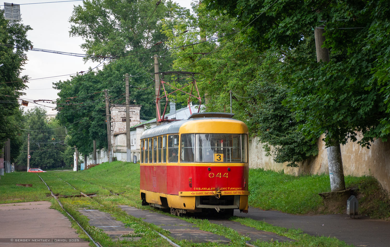 Орёл, Tatra T3SU № 044