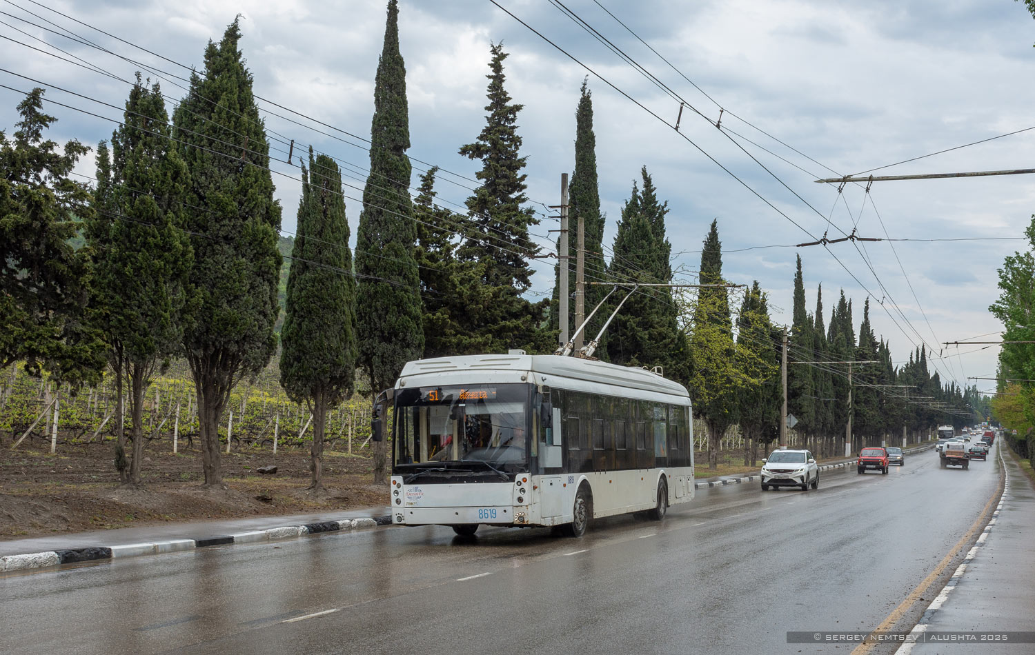 Krimmi trollid (Simferopol - Alušta - Jalta), Trolza-5265.05 “Megapolis” № 8619