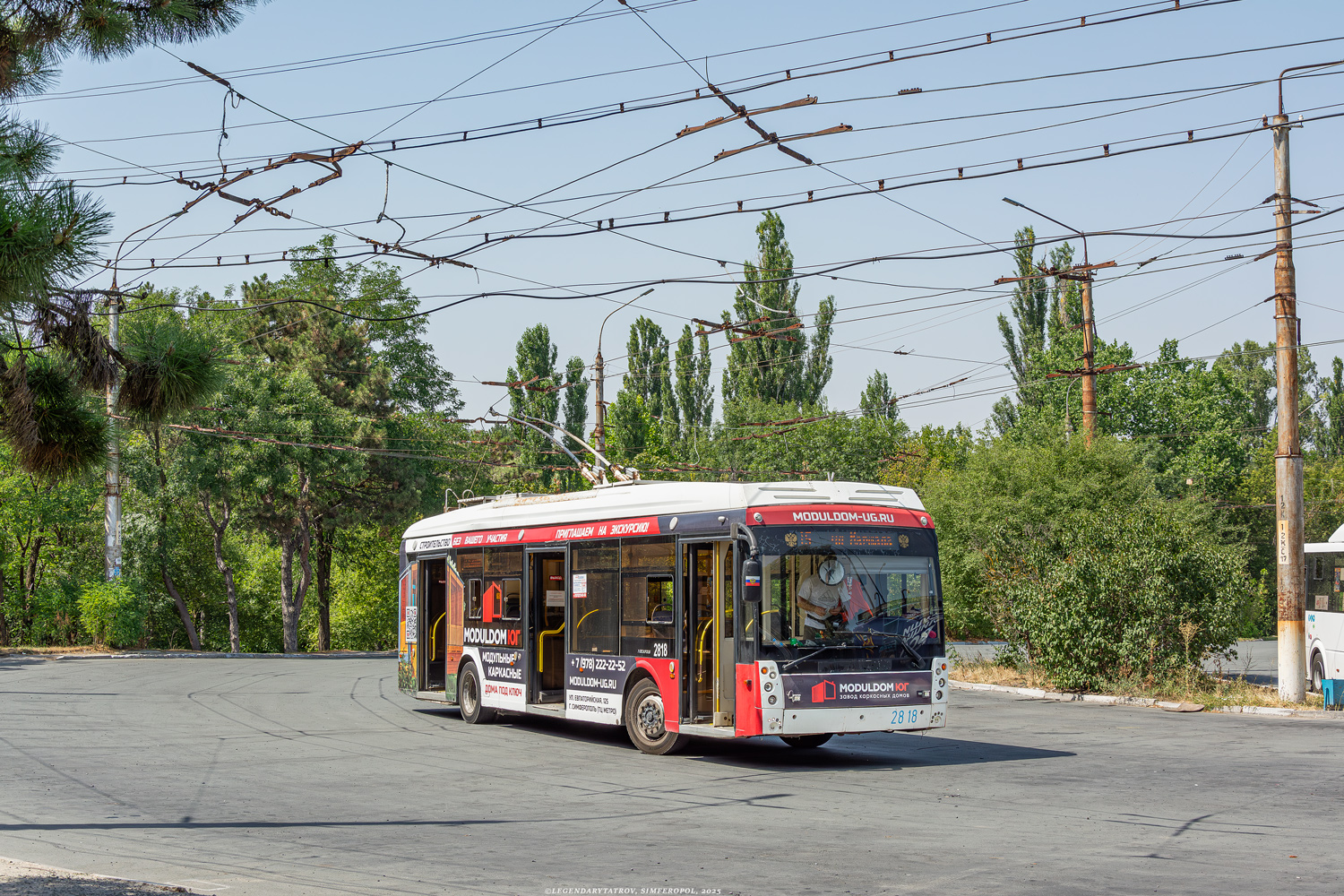 Крымский троллейбус, Тролза-5265.03 «Мегаполис» № 2818
