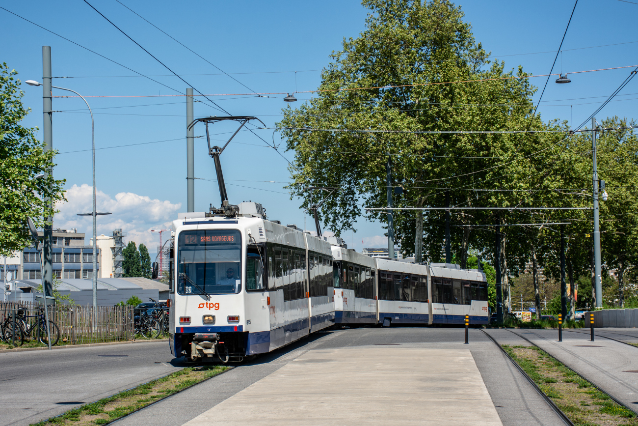 Женева, ACMV/ABB/Duewag Be 4/6 № 815