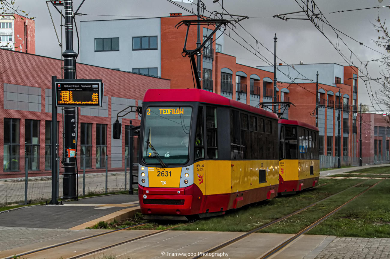 Лодзь, Konstal/MPK 805N-M16 № 2631