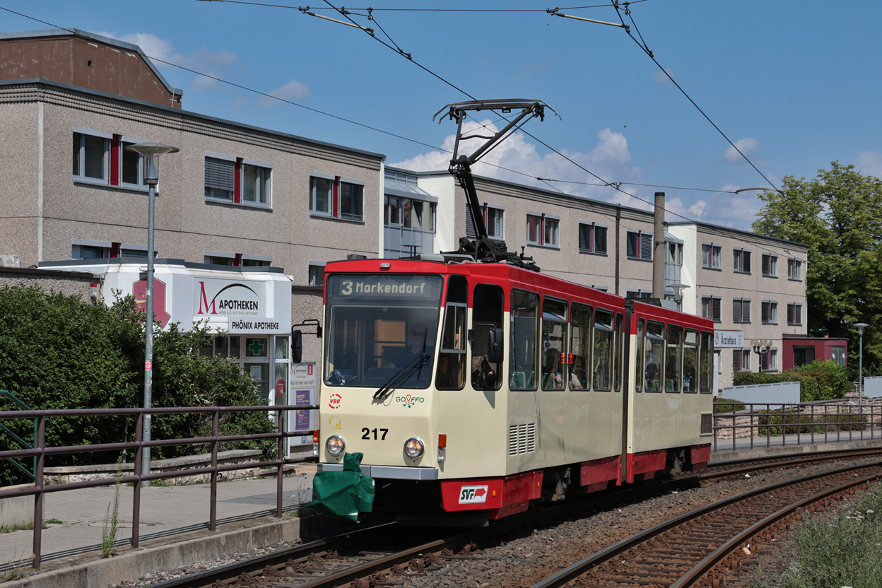 Франкфурт-на-Одере, Tatra KT4DM № 217
