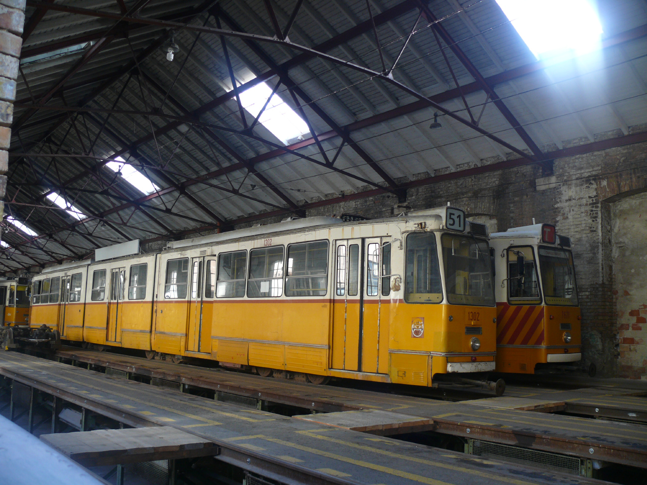 Budapest, Ganz CSMG2 № 1302; Budapest — Tram depots