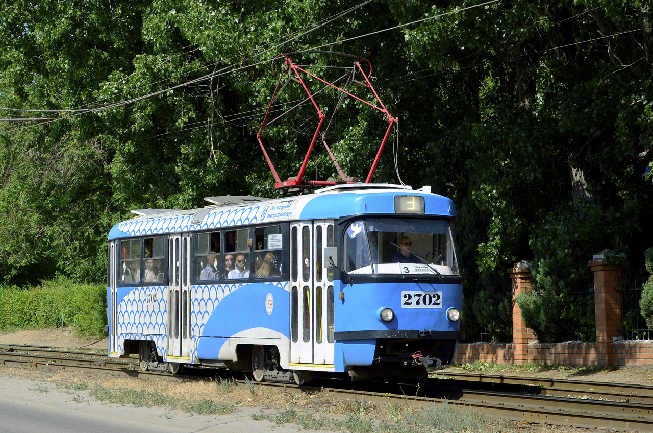Volgograd, Tatra T3SU Br. 2702