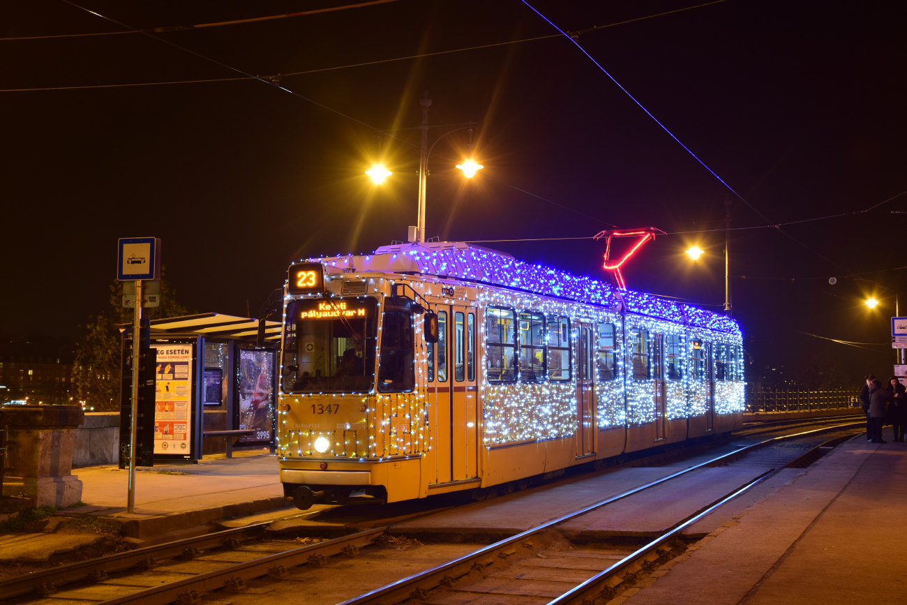 Budapešta, Ganz-Hunslet KCSV7 № 1347; Budapešta — Christmas Vehicles
