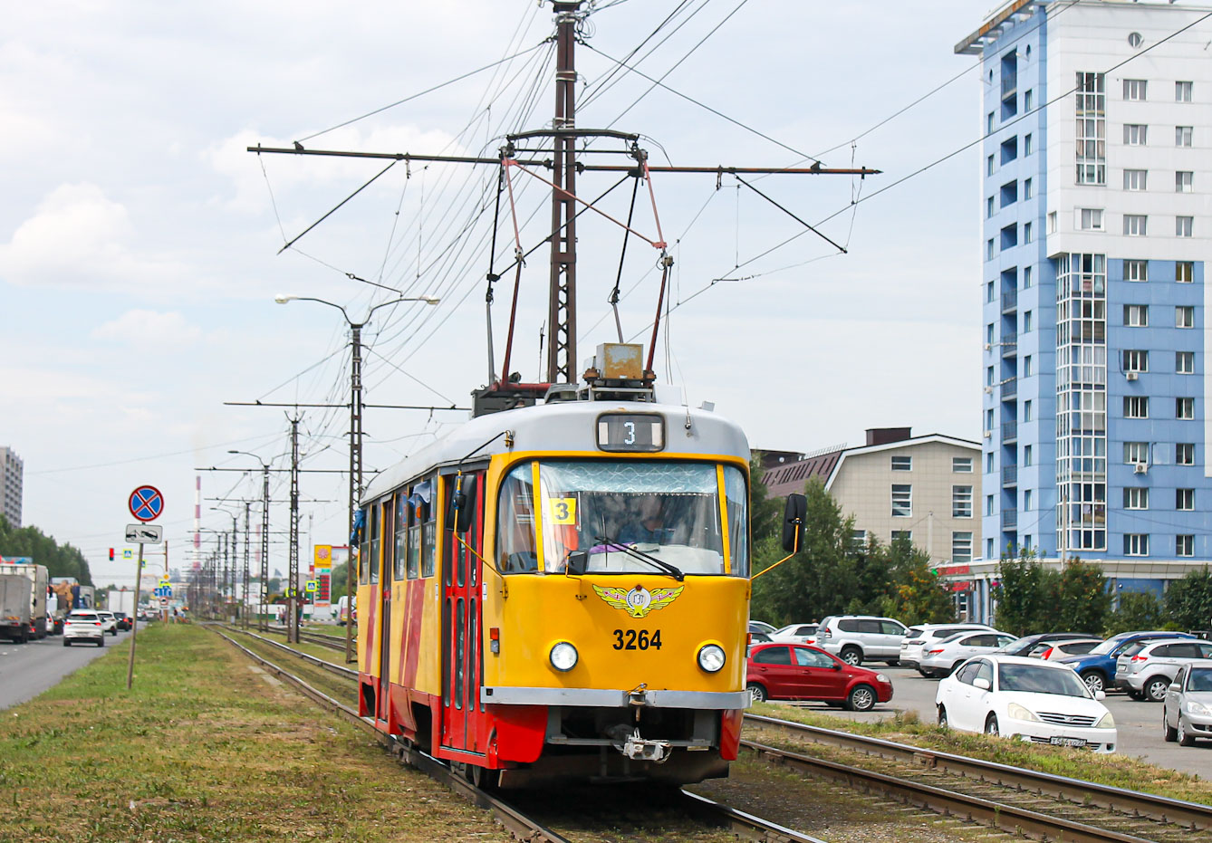 Барнаул, Tatra T3SU КВР Барнаул № 3264