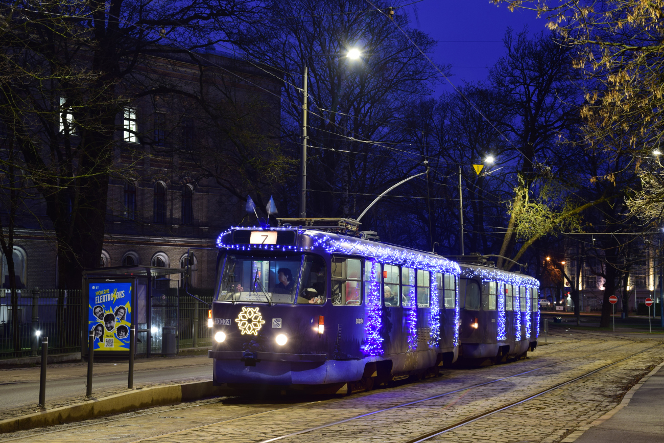 Рига, Tatra T3A № 30024