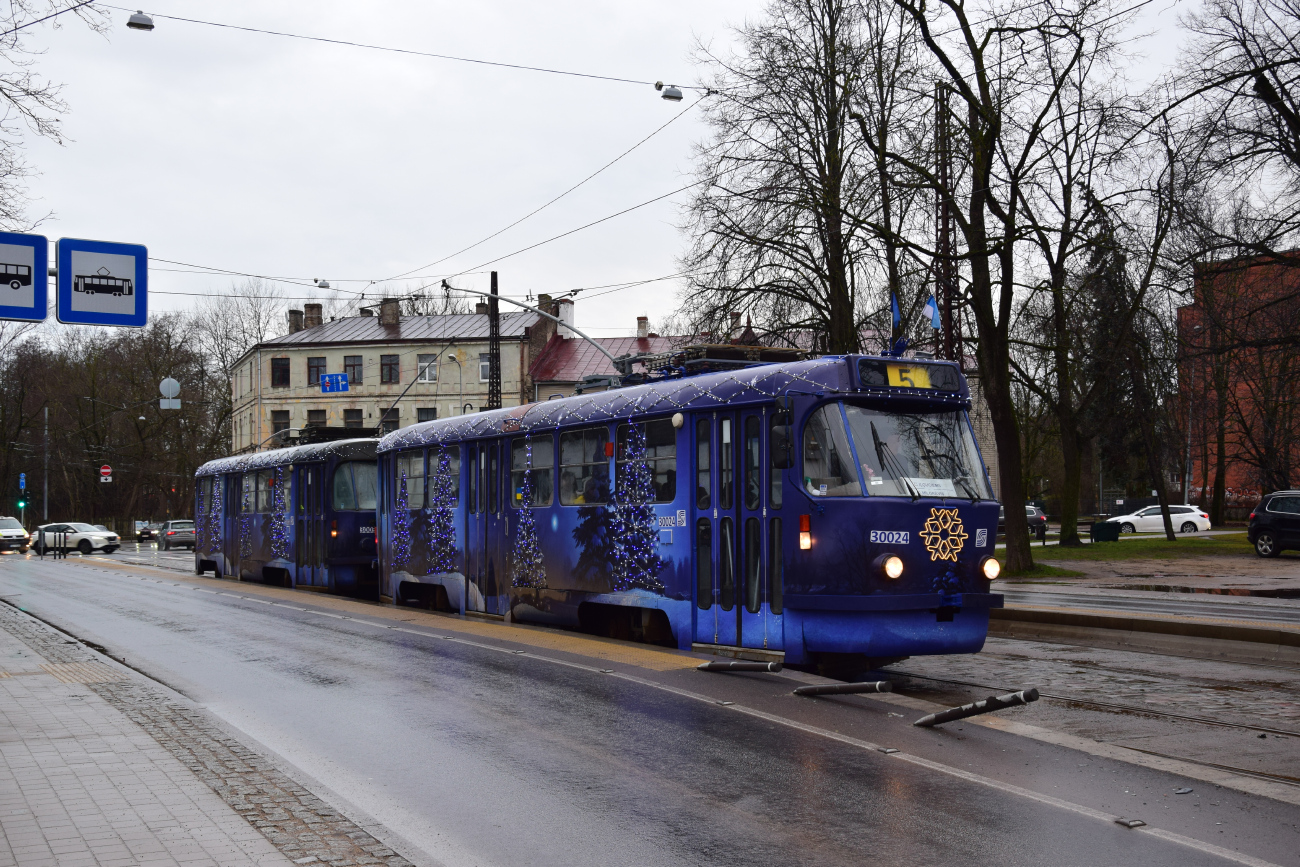 Рига, Tatra T3A № 30024