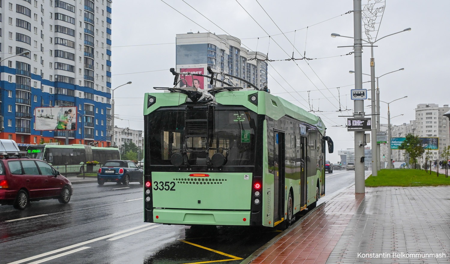 Минск, МАЗ-303Т20 № 3352