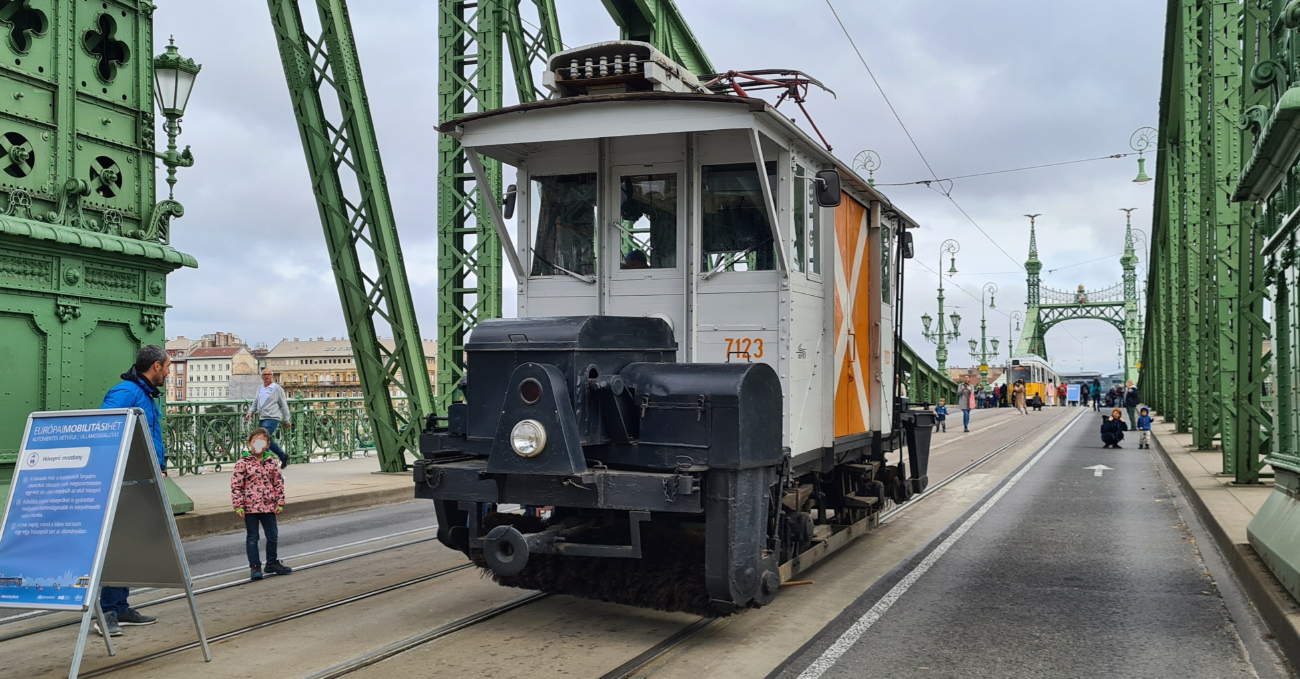 Будапешт, Снегоочиститель № 7123; Будапешт — Выходные без автомобиля (05-06.10.2024)