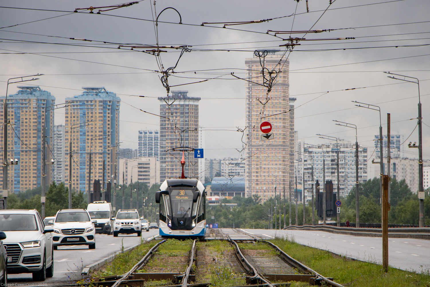 Maskva — Trам lines: North-Western Administrative District