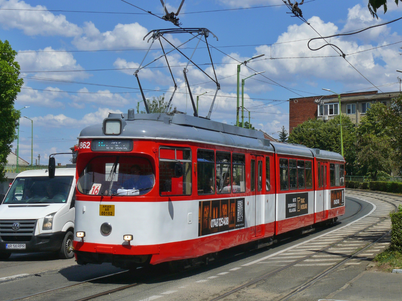 Арад, Duewag GT8 № 1862