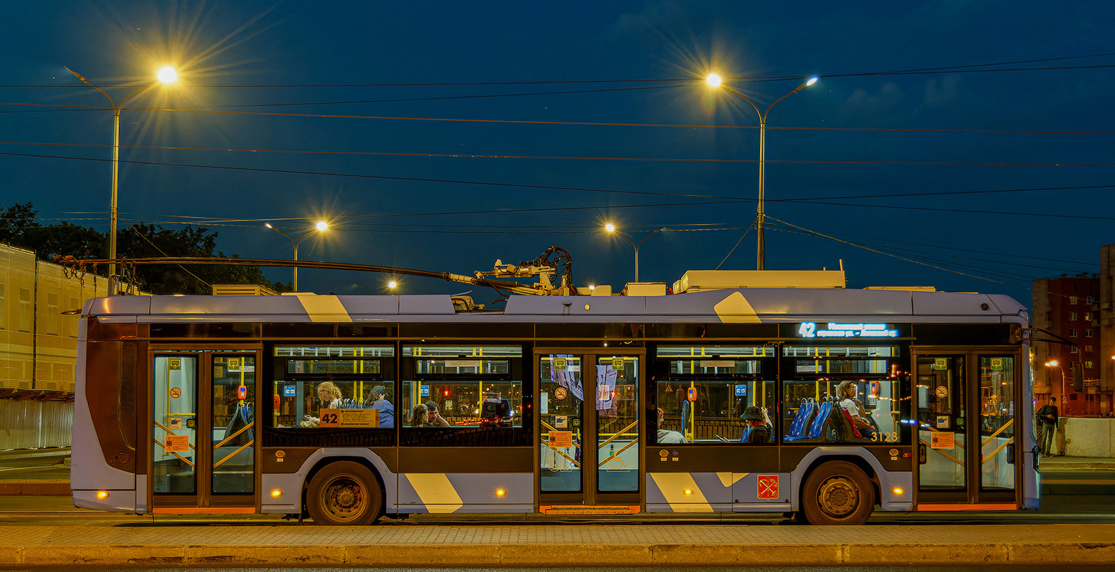 Санкт-Петербург, БКМ 32100D «Ольгерд» № 3128