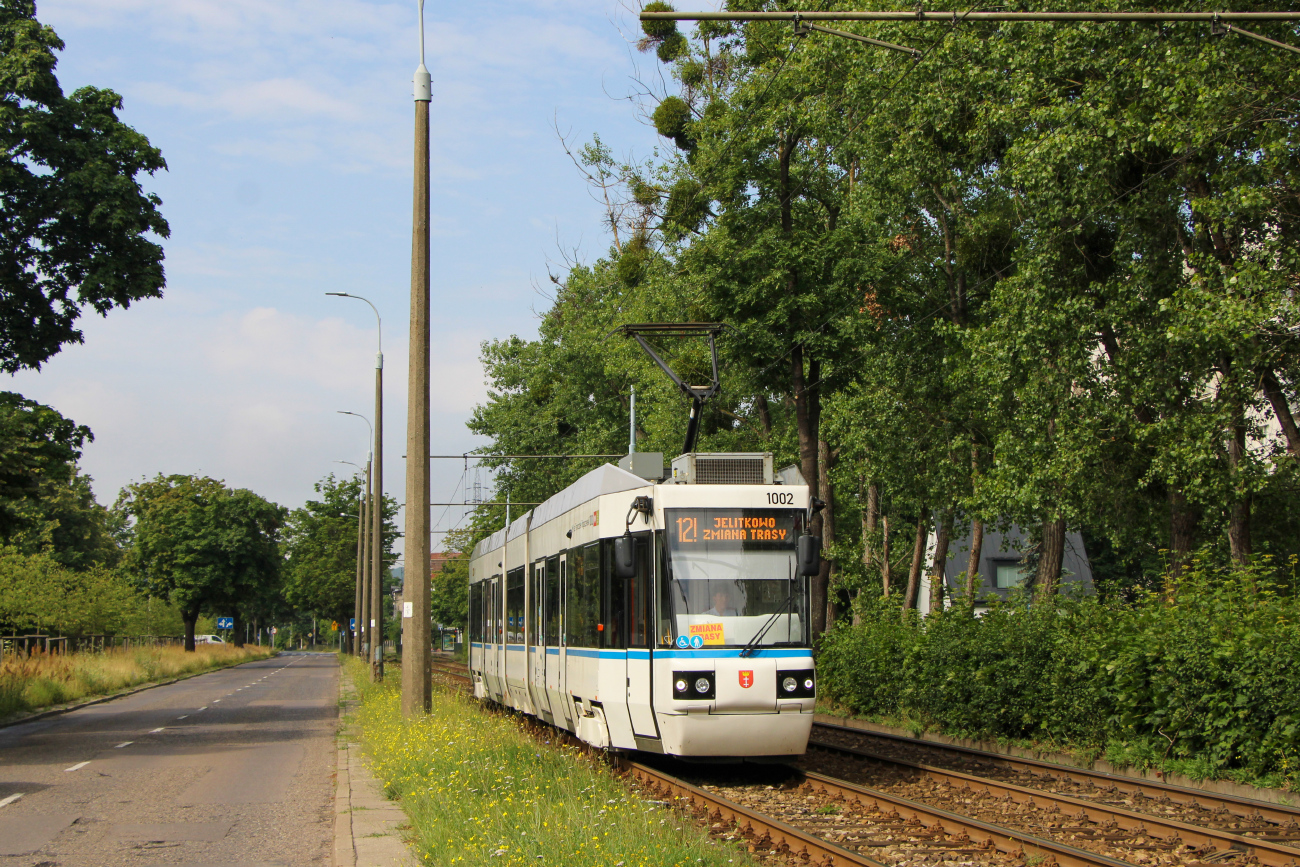 Гданьск, Alstom NGd99 № 1002