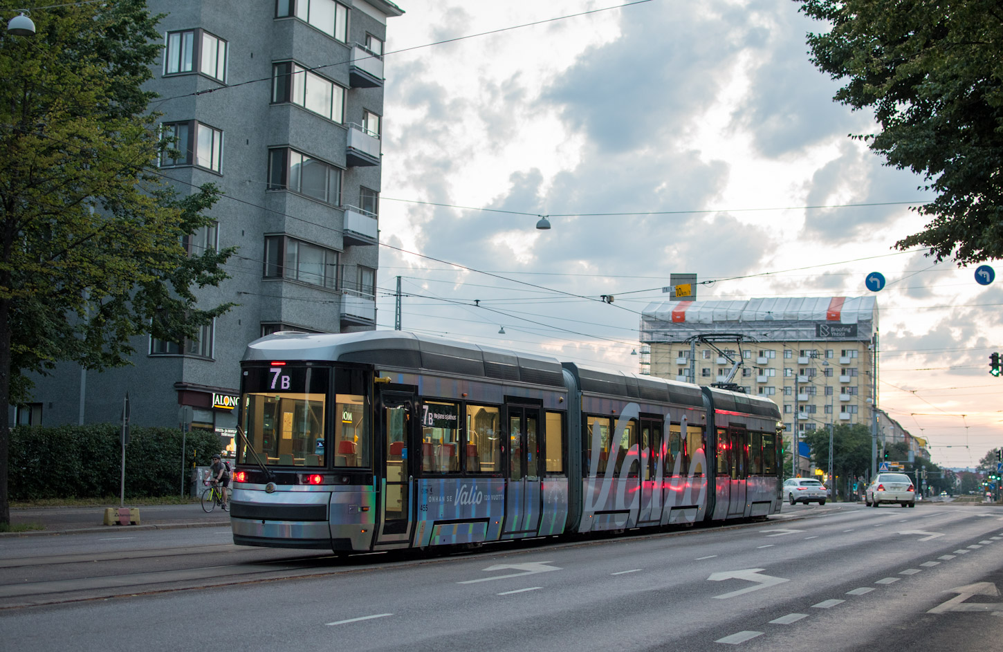 Хельсинки — Эспоо, Škoda ForCity Smart Artic MLNRV3 № 455