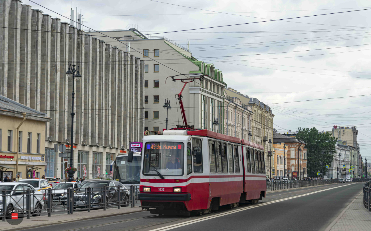 Saint-Petersburg, LVS-86M2 # 1035 Saint-Petersburg, LVS-86M2 # 1035