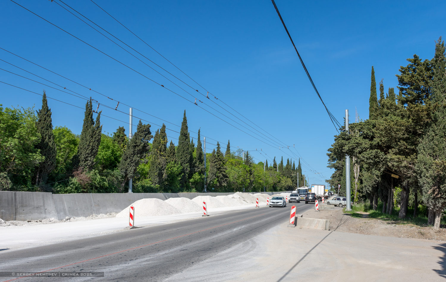 ყირიმის ტროლეიბუსი — Reconstruction of the South Coast Highway (2023 —....); ყირიმის ტროლეიბუსი — Trolleybus lines