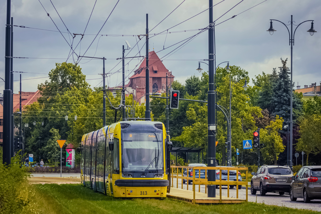 Торунь, PESA Swing 122NbTDuo № 313