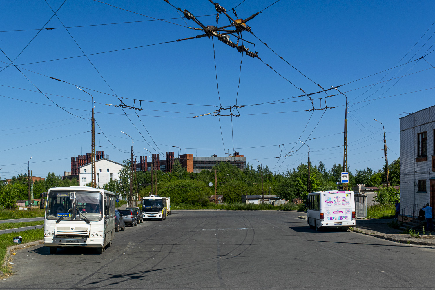 Петрозаводск — Троллейбусные линии и инфраструктура