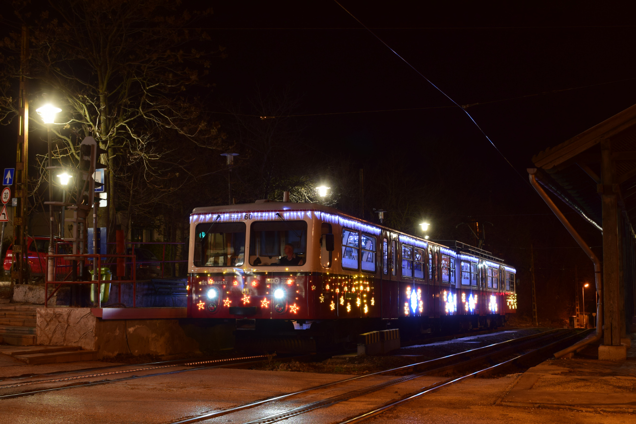 Budapest, SGP S/T1W — 61; Budapest — Karácsonyi járművek