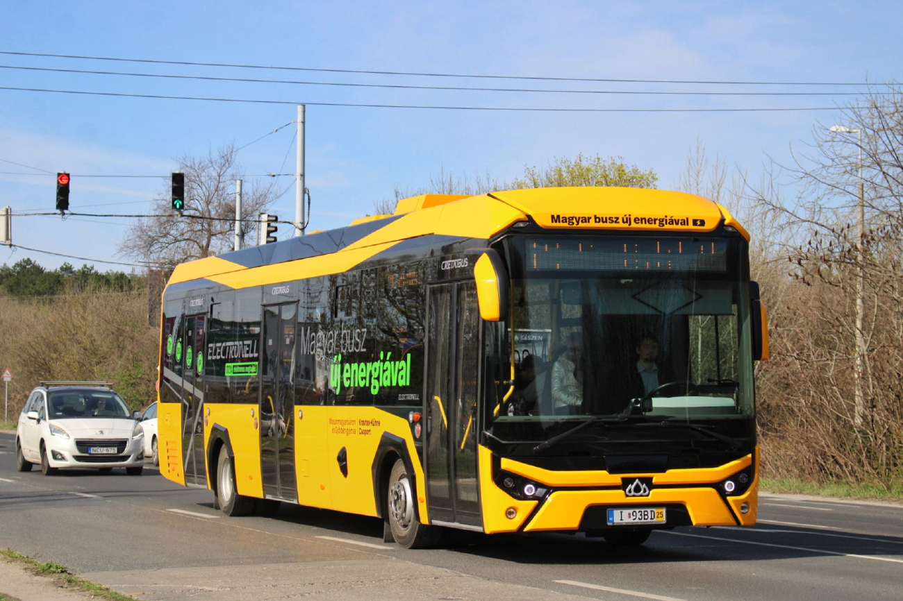 ბუდაპეშტი, Credobus Electronell E12 № I 93BD 25