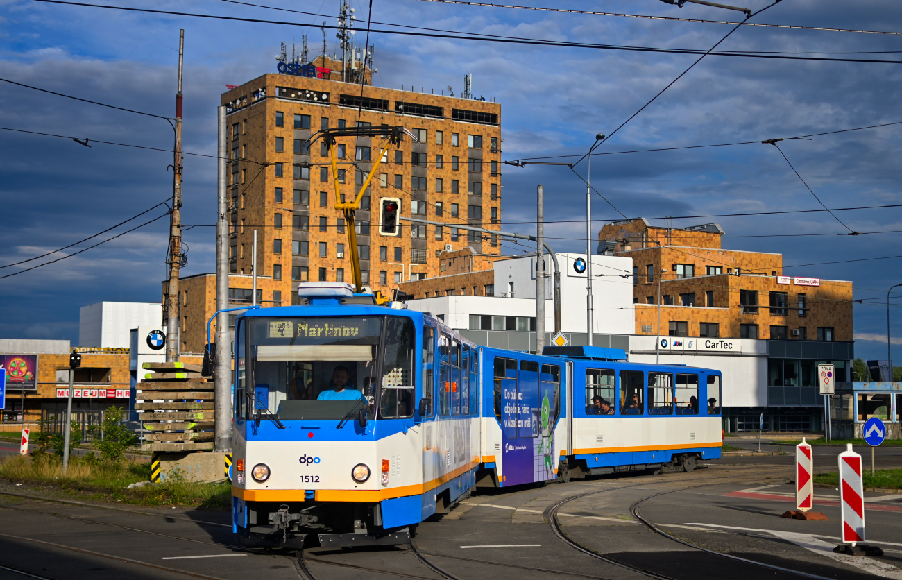 Острава, Tatra KT8D5R.N1 № 1512