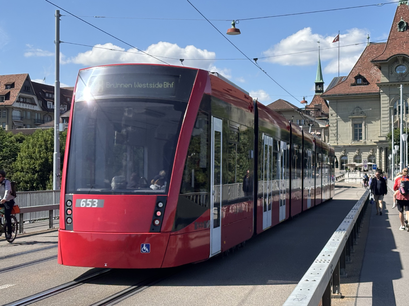 Берн, Siemens Combino XL № 653