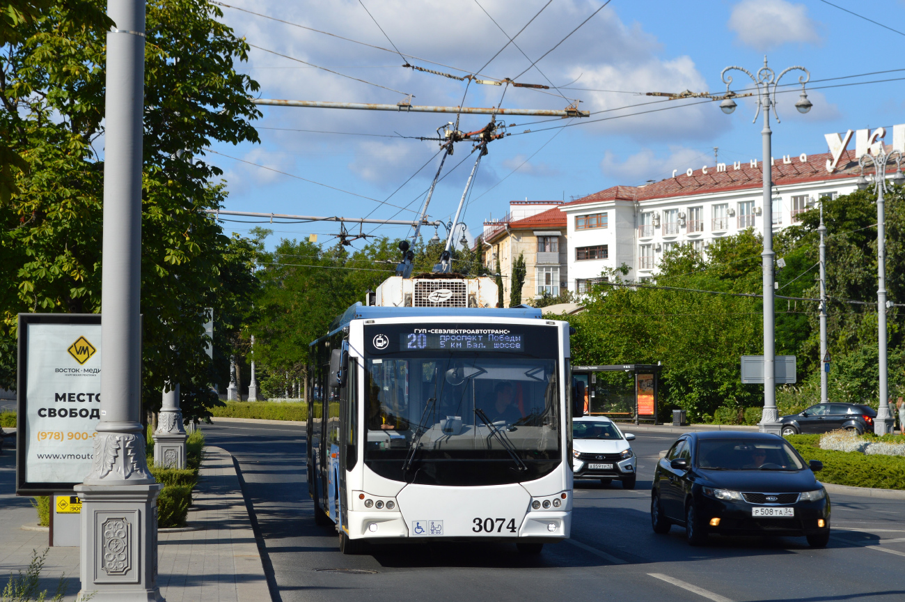Севастополь, ВМЗ-5298.01 «Авангард» № 3074