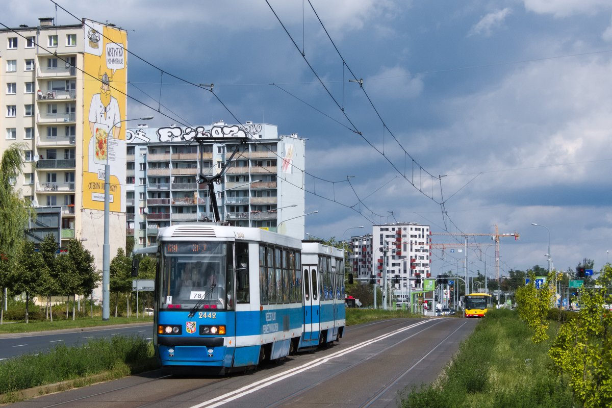 Breslau, Konstal 105NWr Nr. 2442