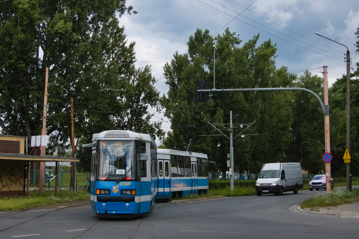 Vroclav, Konstal 105NWr č. 2386
