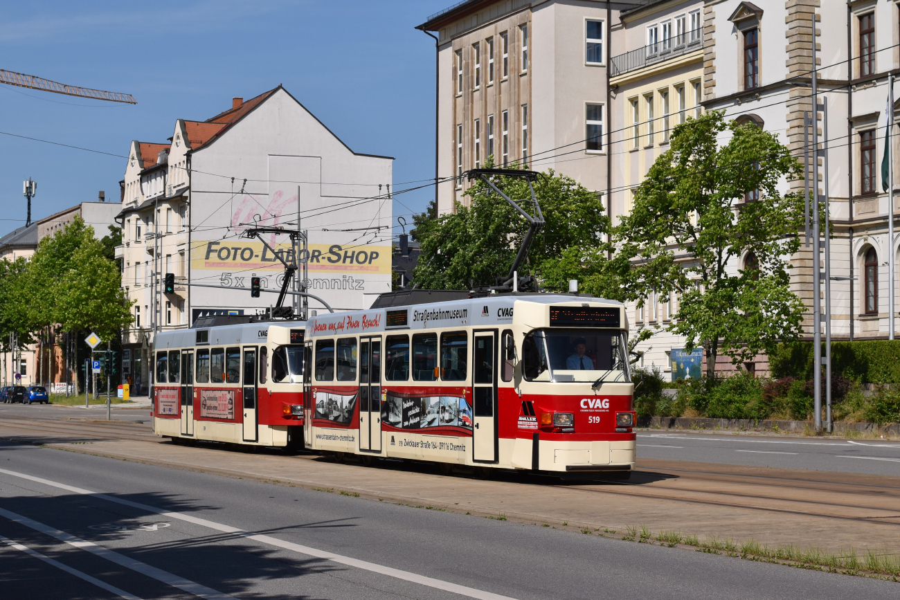 Хемниц, Tatra T3DM № 519