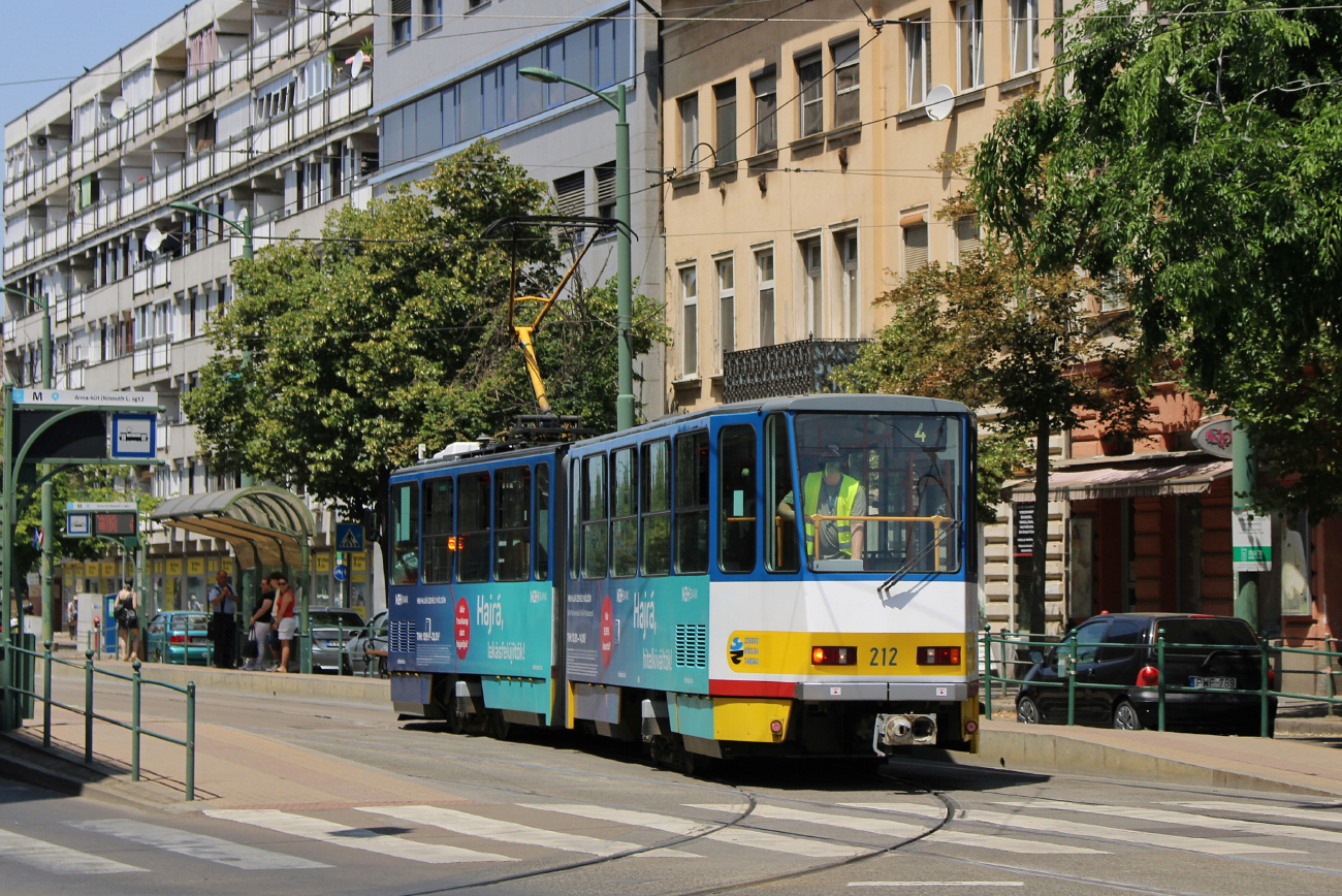 Szeged, Tatra KT4DMC — 212