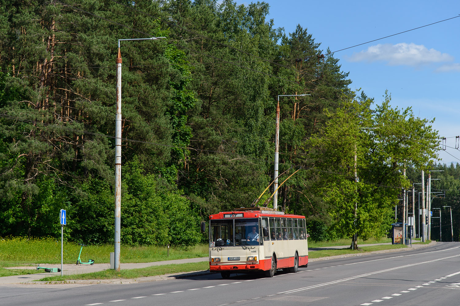 Vilnius, Škoda 14Tr02/6 № 1496