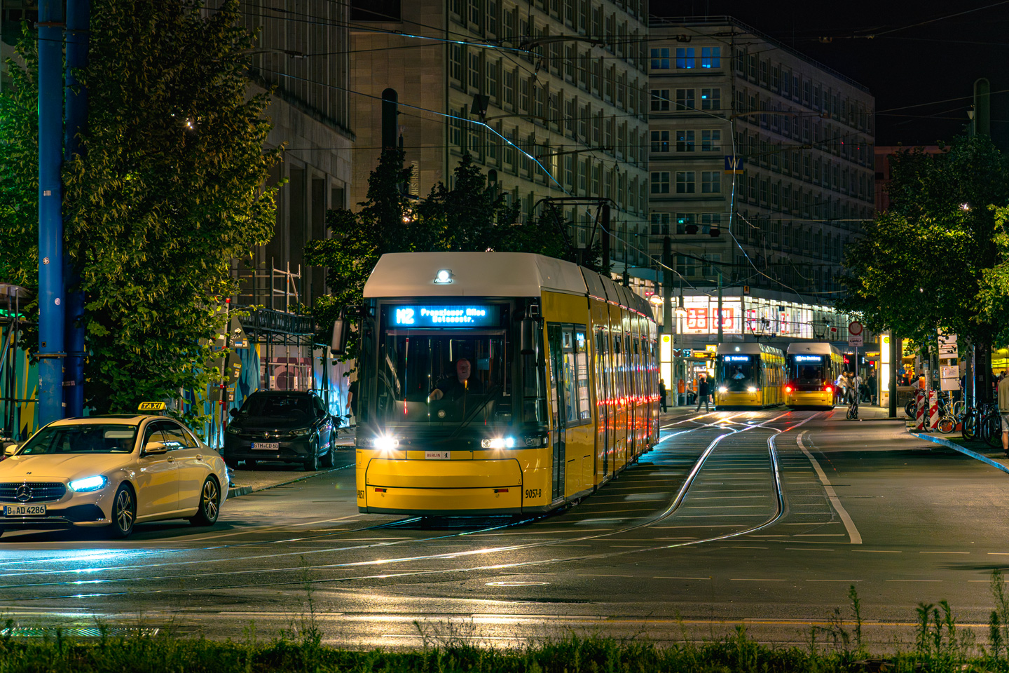 Берлин, Bombardier Flexity Berlin (GT8-08ZR/F8Z) № 9057