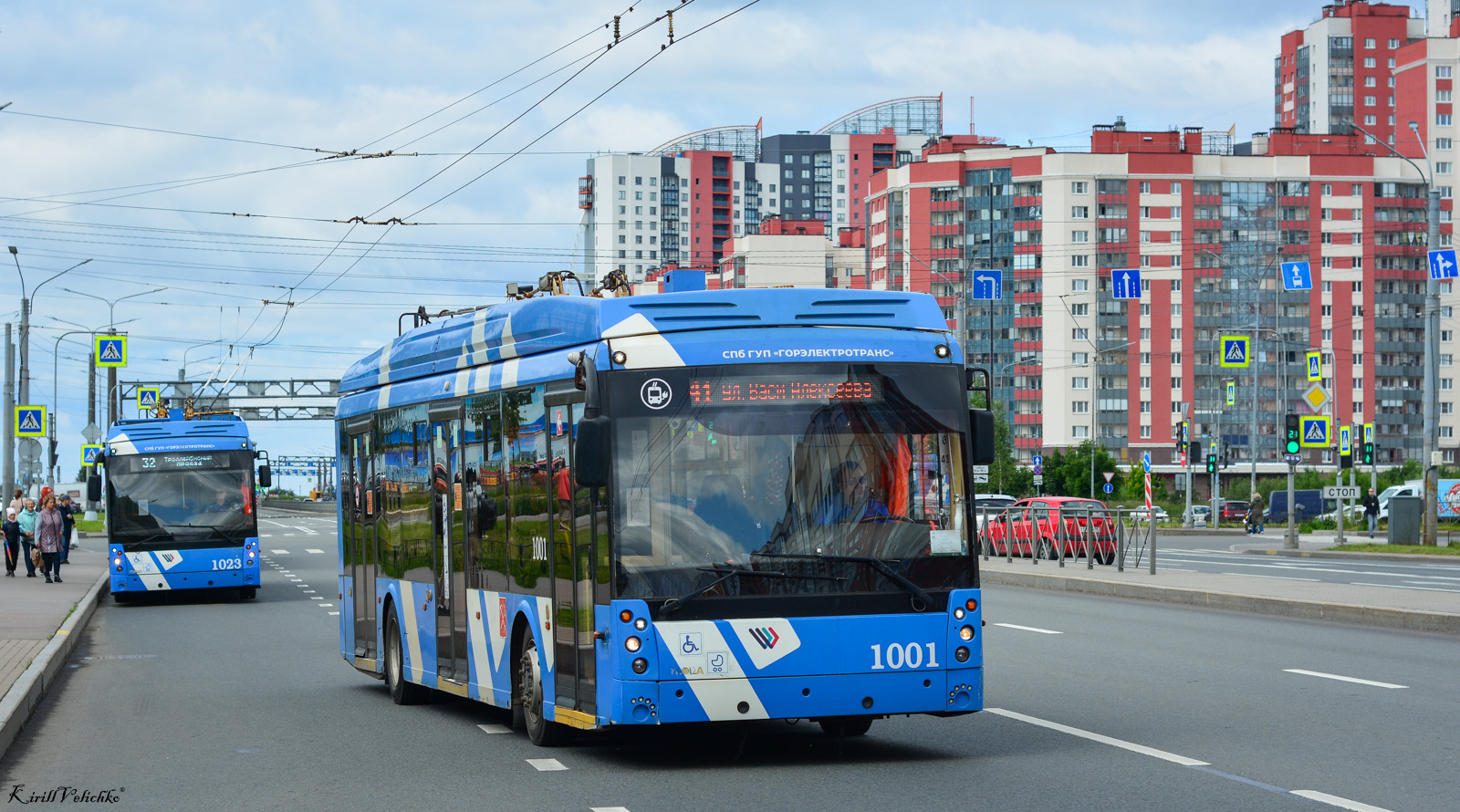 Санкт-Петербург, Тролза-5265.08 «Мегаполис» № 1001