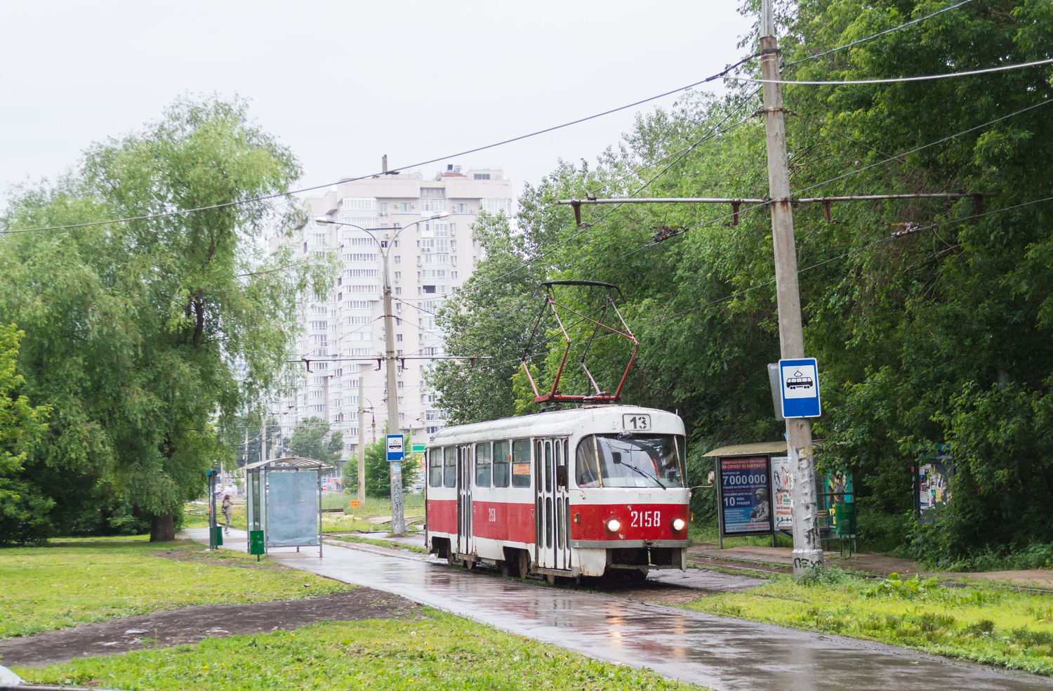 Самара, Tatra T3SU № 2158