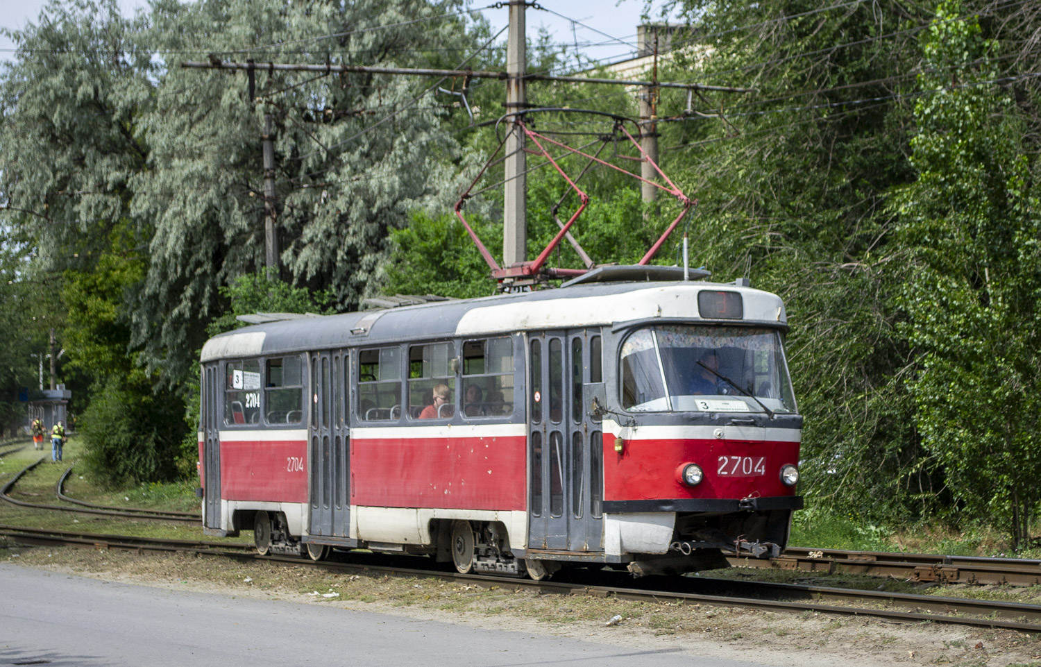 Volgograd, Tatra T3SU # 2704