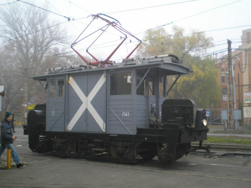 Budapešta, Snow removal car № 7141