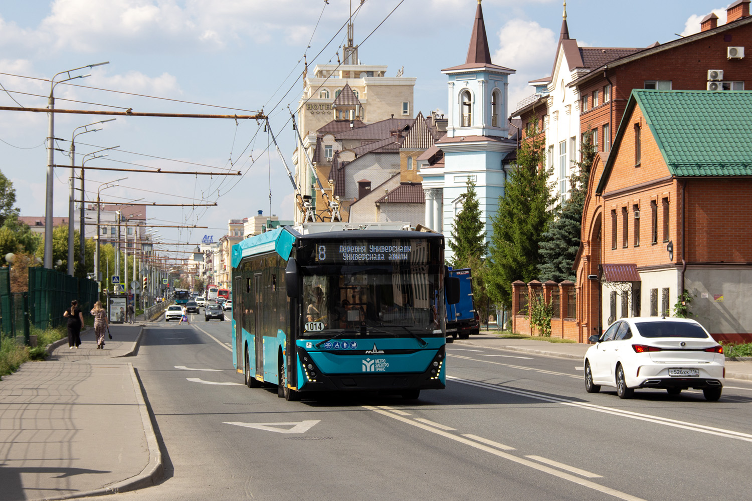 Казань, МАЗ-303Т22 № 1014