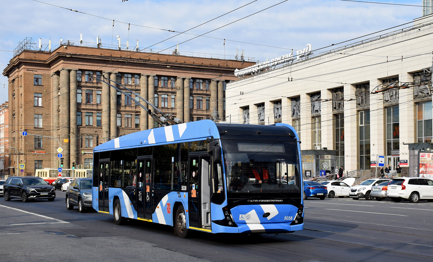 Санкт-Петербург, ВМЗ-5298.01 «Авангард» № 5038