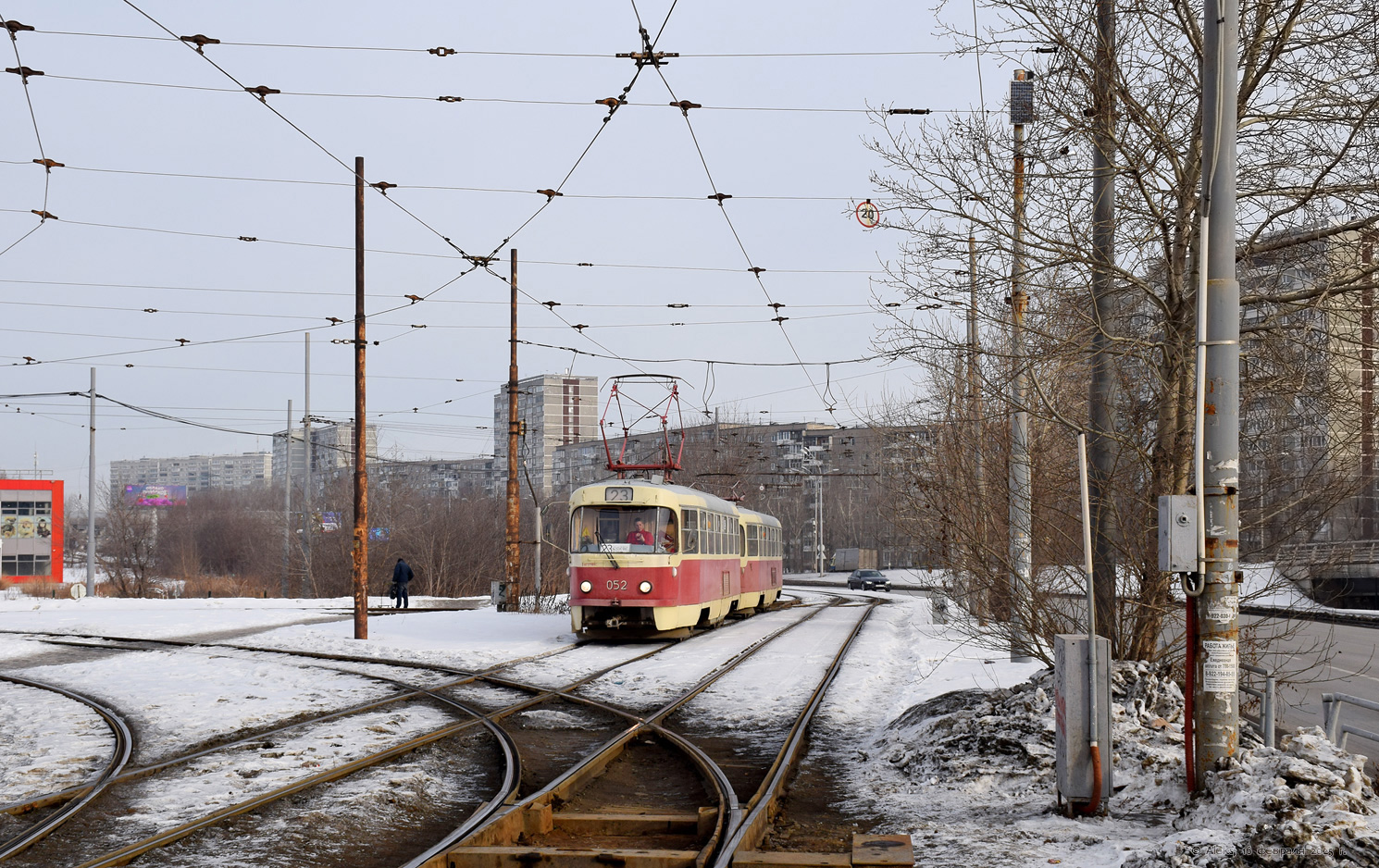 Екатеринбург, Tatra T3SU № 052