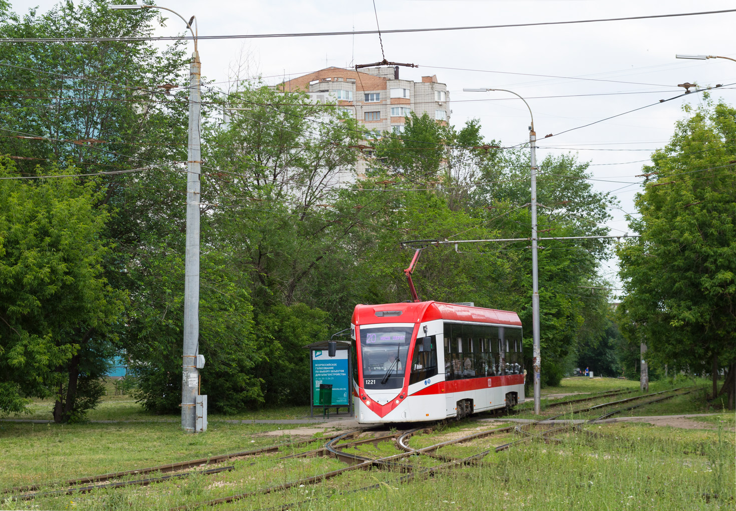 Самара, БКМ Т811 № 1221