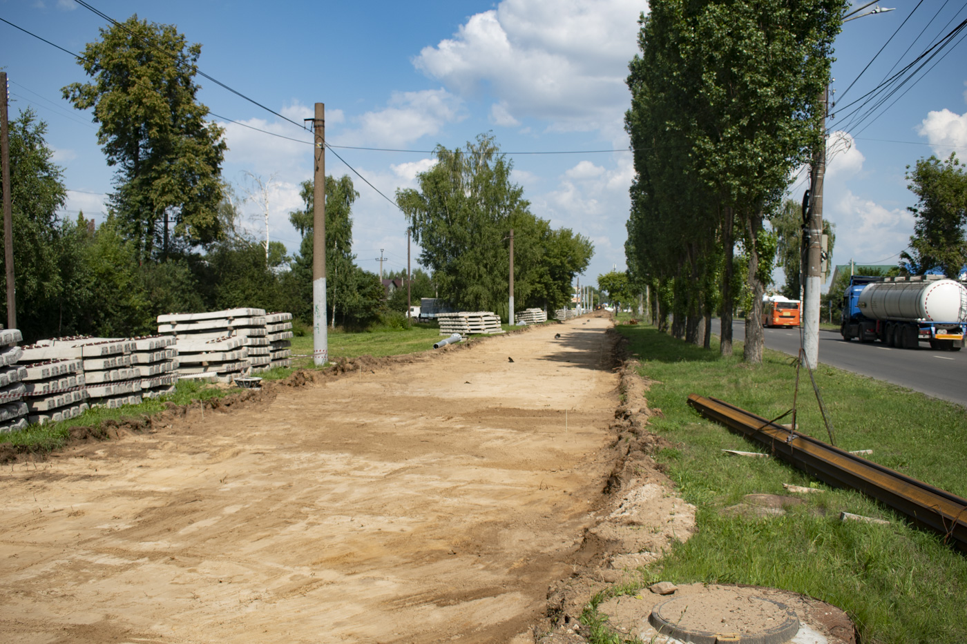 Нижний Новгород — Ремонт трамвайной линии в рамках концессионного соглашения. Этап №5 (8 маршрут)